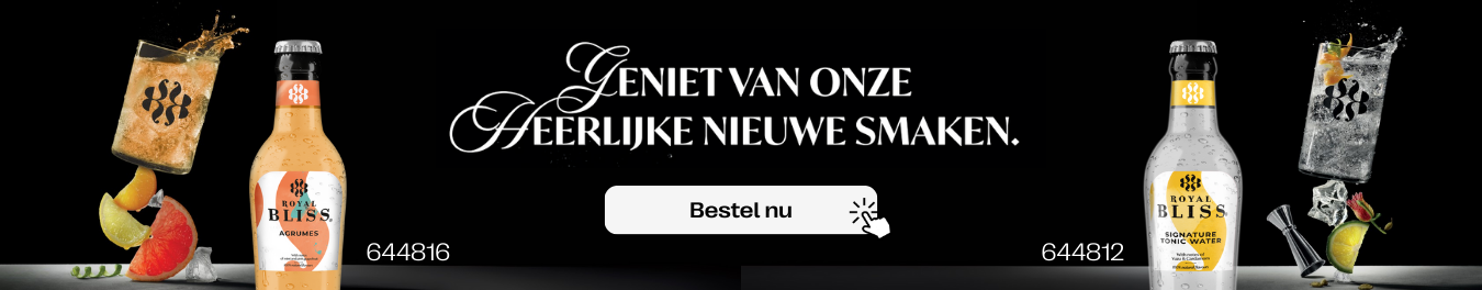 nieuwe smaakjes van Royal Bliss